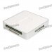 USB 3.0 SD/SDHC/TF/CF/MMC/M2 Card Reader - White (Max 64GB)
