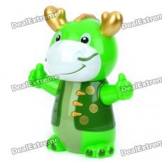 Cute Dragon Plastic Coin Bank (Random Color)