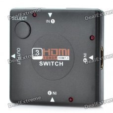 Mini 4-Port 1080P HDMI Switch (3-IN/1-OUT)