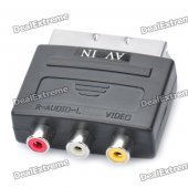 Prolink HMC259 Scart Male to 3-RCA Female Adapter