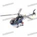 4F200LM Tri-Blade 2.4GHz 6-Channel R/C Helicopter with Three-Axis Gyro - Black + Blue 4F200LM Tri-Blade 2.4GHz 6-Channel R/C Helicopter with Three-Axis Gyro - Black + Blue