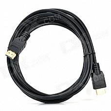 1080P HDMI 1.4 Male to Male Connection Cable - Black (3m) 1080P HDMI 1.4 Male to Male Connection Cable - Black (3m)