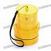 8-LED Flashing Yellow Light Caution Warning Lamp with Magnetic Mount Holder & Strap (2 x R20)