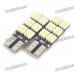 T10 2.5W 6500K 168-Lumen 12x5050 SMD LED White Light Lamps for Car (12V / Pair) T10 2.5W 6500K 168-Lumen 12x5050 SMD LED White Light Lamps for Car (12V / Pair)