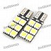 T10 2.5W 6500K 168-Lumen 12x5050 SMD LED White Light Lamps for Car (12V / Pair) T10 2.5W 6500K 168-Lumen 12x5050 SMD LED White Light Lamps for Car (12V / Pair)