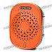 Genuine Lanbo Portable Rechargeable Voice Amplifier Speaker with FM/Mini USB/TF - Black + Orange Genuine Lanbo Portable Rechargeable Voice Amplifier Speaker with FM/Mini USB/TF - Black + Orange