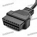 12 Pin to 16 Pin OBD2 Diagnostic Cable for General Motors (10CM)