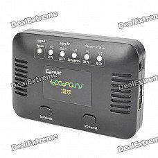 TD20 2D Movies To 3D Converter with HDMI 1.4 Output - Black TD20 2D Movies To 3D Converter with HDMI 1.4 Output - Black