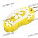 Cute Slippers Style USB Flash Drive with Chain - Yellow (16GB)