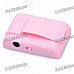Mirror Rechargeable Clip-On Screen Free MP3 Player w/ TF Slot / 3.5mm Jack - Pink Mirror Rechargeable Clip-On Screen Free MP3 Player w/ TF Slot / 3.5mm Jack - Pink