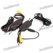 Universal 2.4G Wireless Transmitter + Receiver for Car Rearview Camera (AV IN)