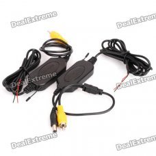 Universal 2.4G Wireless Transmitter + Receiver for Car Rearview Camera (AV IN)