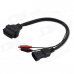 3 Pin to 16 Pin OBD 2 Diagnostic Cable for Fiat