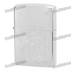 Genuine Zippo Chinese Zodiac Pattern Copper Fluid Lighter - Rat