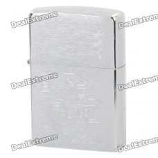 Genuine Zippo Chinese Zodiac Pattern Copper Fluid Lighter - Horse