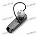 Bluetooth V3.0 Class 2 Handsfree Headset - Black (3 Hours-Talking / 80 Hours-Standby) Bluetooth V3.0 Class 2 Handsfree Headset - Black (3 Hours-Talking / 80 Hours-Standby)