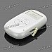 Mini GSM / GPS Personal Position Tracker for Car / Child / Elder - White Mini GSM / GPS Personal Position Tracker for Car / Child / Elder - White
