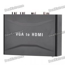 VGA to HDMI Converter with Audio VGA to HDMI Converter with Audio