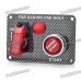 Car Toggle Switch with Red LED Indicator (DC 12V / Vehicle DIY)