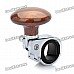 Car Steering Wheel Spinner Knob Power Handle Grip Ball - Silver + Brown