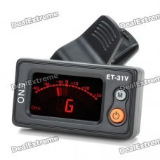 ET-31V 1.4" LCD Clip-on Chromatic Violin Viola Cello Tuner (1 x CR2032) ET-31V 1.4" LCD Clip-on Chromatic Violin Viola Cello Tuner (1 x CR2032)