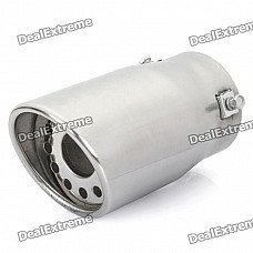 Stylish Stainless Steel Protective Car Exhaust Pipe Muffler - Silver Stylish Stainless Steel Protective Car Exhaust Pipe Muffler - Silver
