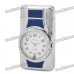 Stylish Cool 2-in-1 LED Colorful Light Metal Watch + Windproof Gas Lighter ( 1 x SR626W)