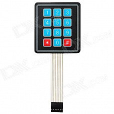 3x4 Matrix 12 Key Membrane Switch Keypad Keyboard