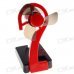 USB + AAA Powered Handheld Cooling Fan with Stand