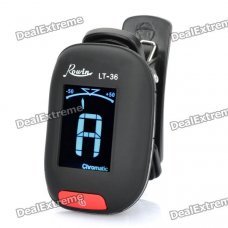 1.1" LCD Clip-On Digital Tuner (1 x CR2032 / Random Color) 1.1" LCD Clip-On Digital Tuner (1 x CR2032 / Random Color)