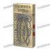 Stylish 2008 Beijing National Stadium Designed Windproof Lighter w/ LED Light / UV Lamp - Bronze