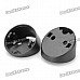 500W DIY Plastic Tweeters Speaker for Car Stereo Audio System - Black (Pair / DC 12V)