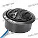500W DIY Plastic Tweeters Speaker for Car Stereo Audio System - Black (Pair / DC 12V)