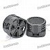 500W DIY Modified Mini Speakers for Car - Black (20cm-Cable Length / Pair)