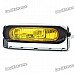55W 3000K 1000-Lumen 1 x H3 Halogen Bulb Yellow Light Car Fog Lamps - Yellow Lens (DC 9~16V / Pair)