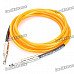 6.35mm Male to Male Audio Connection Cable for Guitar / Bass + More - Yellow (3 Meters)