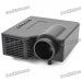 Mini 3W LED 800LM Projector w/ TF Slot - Black (200:1 / 320x240 Pixels) Mini 3W LED 800LM Projector w/ TF Slot - Black (200:1 / 320x240 Pixels)