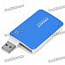 Pisen High Speed USB 2.0 Multifunction 4-in-1 Card Reader - Blue + White Pisen High Speed USB 2.0 Multifunction 4-in-1 Card Reader - Blue + White