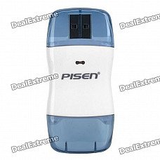 Pisen High Speed USB 2.0 SD Card Reader for SD/SDHC/MMC/MMC II/RS MMC + More Pisen High Speed USB 2.0 SD Card Reader for SD/SDHC/MMC/MMC II/RS MMC + More