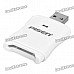 Pisen High Speed USB 2.0 SD Card Reader for SD/SDHC/MMC/MMC II/RS MMC + More Pisen High Speed USB 2.0 SD Card Reader for SD/SDHC/MMC/MMC II/RS MMC + More