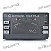 MT-40 2.5" LCD Metronome Tuner for Guitar / Bass / Violin - Black (2 x AAA)