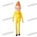 Funny Wretched Snivel Japanese Uncle Figure Plush Doll Toy - Yellow