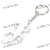 Cute Small House Lizard Bottle Opener Key Chain - Random One