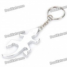 Cute Small House Lizard Bottle Opener Key Chain - Random One