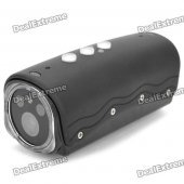 RD32II 1080P Mini Sports DV 5.0MP CMOS Water Resistant Camera Camcorder w/ TF / 2 LEDs / 1 Red Laser