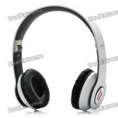 Genuine ZORO High Performance Folding Headphone Headset - White + Black