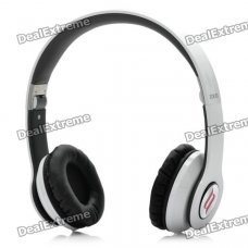 Genuine ZORO High Performance Folding Headphone Headset - White + Black