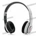 Genuine ZORO High Performance Folding Headphone Headset - White + Black
