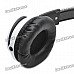 Genuine ZORO High Performance Folding Headphone Headset - White + Black