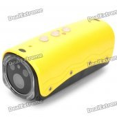 RD32II 1080P Mini Sports DV 5.0MP CMOS Water Resistant Camera Camcorder with TF / 2 LEDs / Red Laser